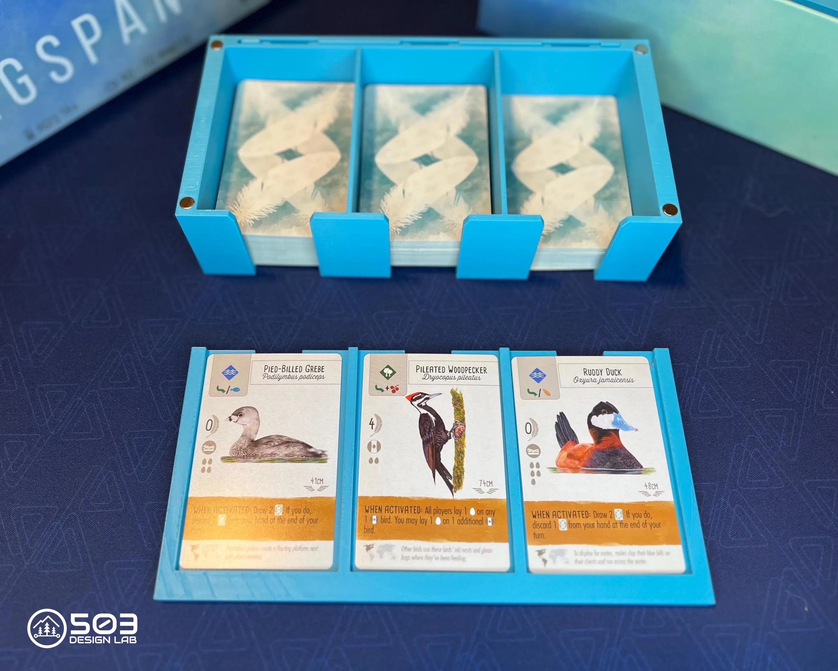 Wingspan Card Box with Magnetic Lid