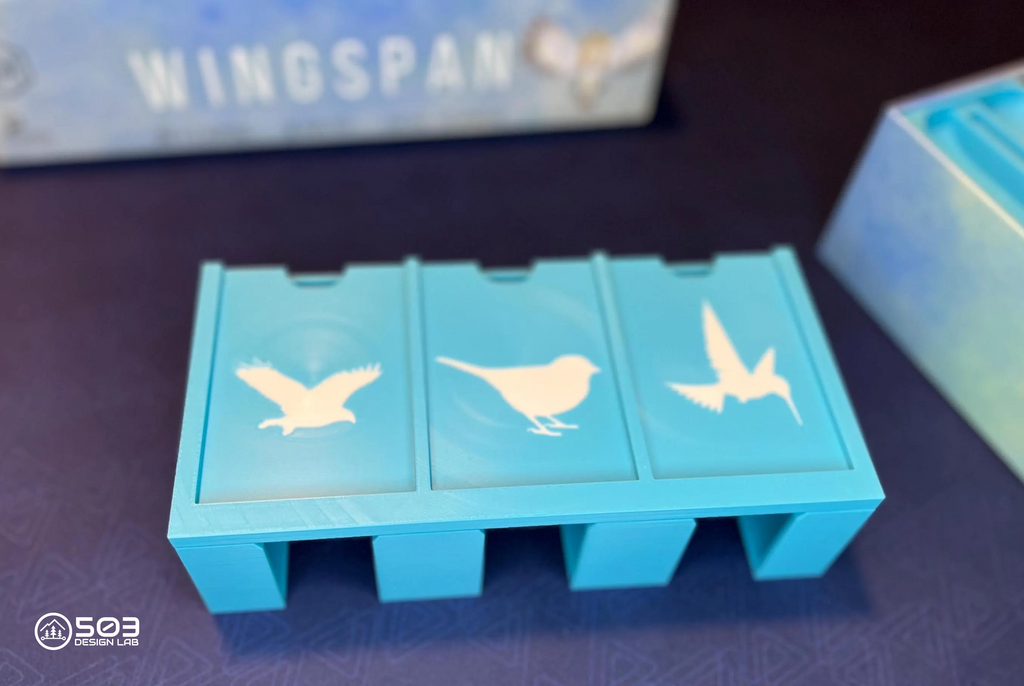 Wingspan Card Box with Magnetic Lid