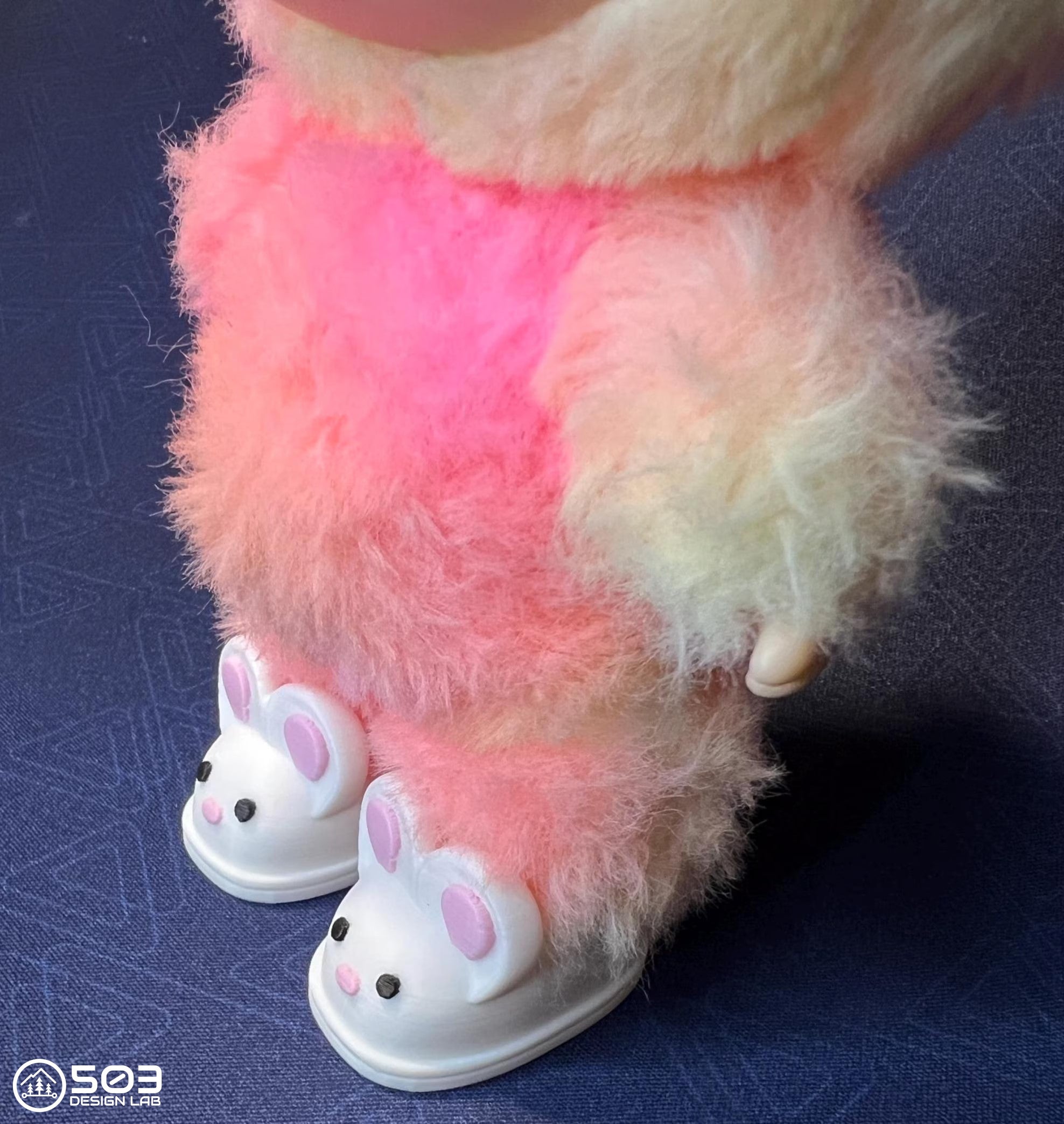 Bunny Slippers for Labubu