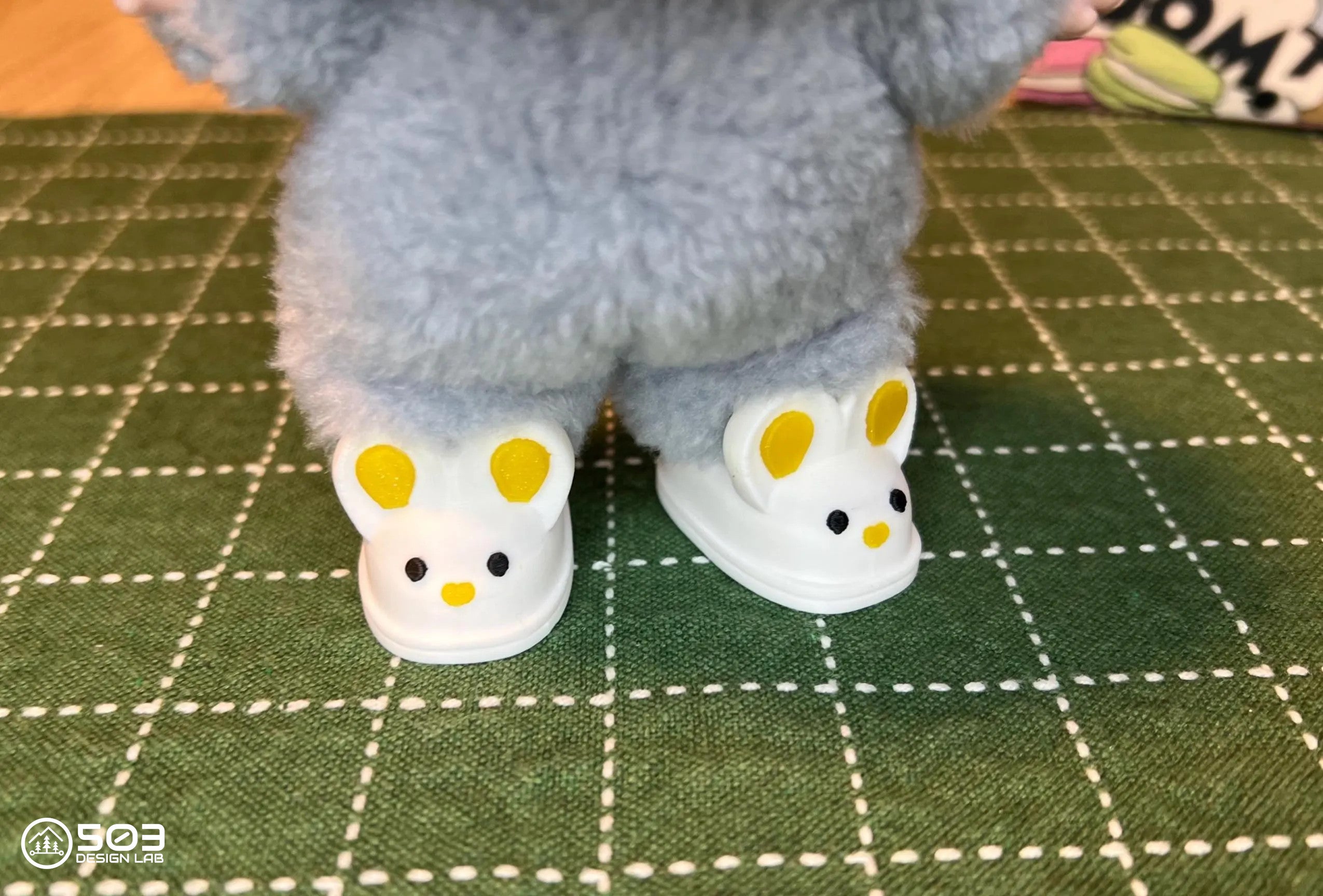 Bunny Slippers for Labubu