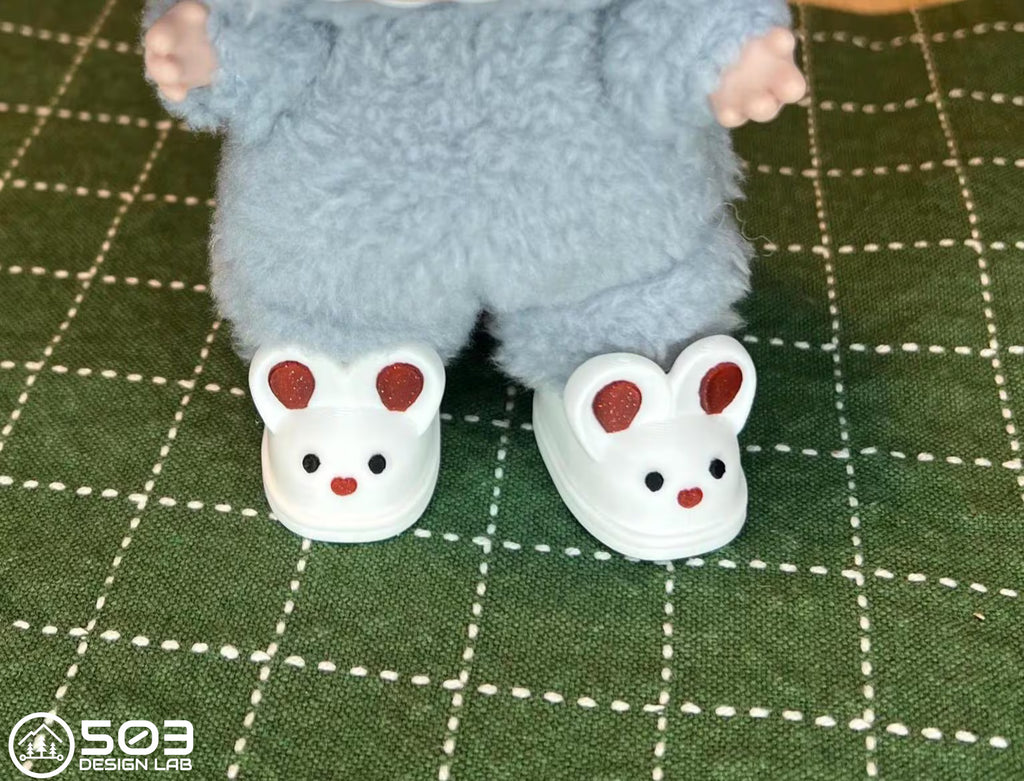 Bunny Slippers for Labubu