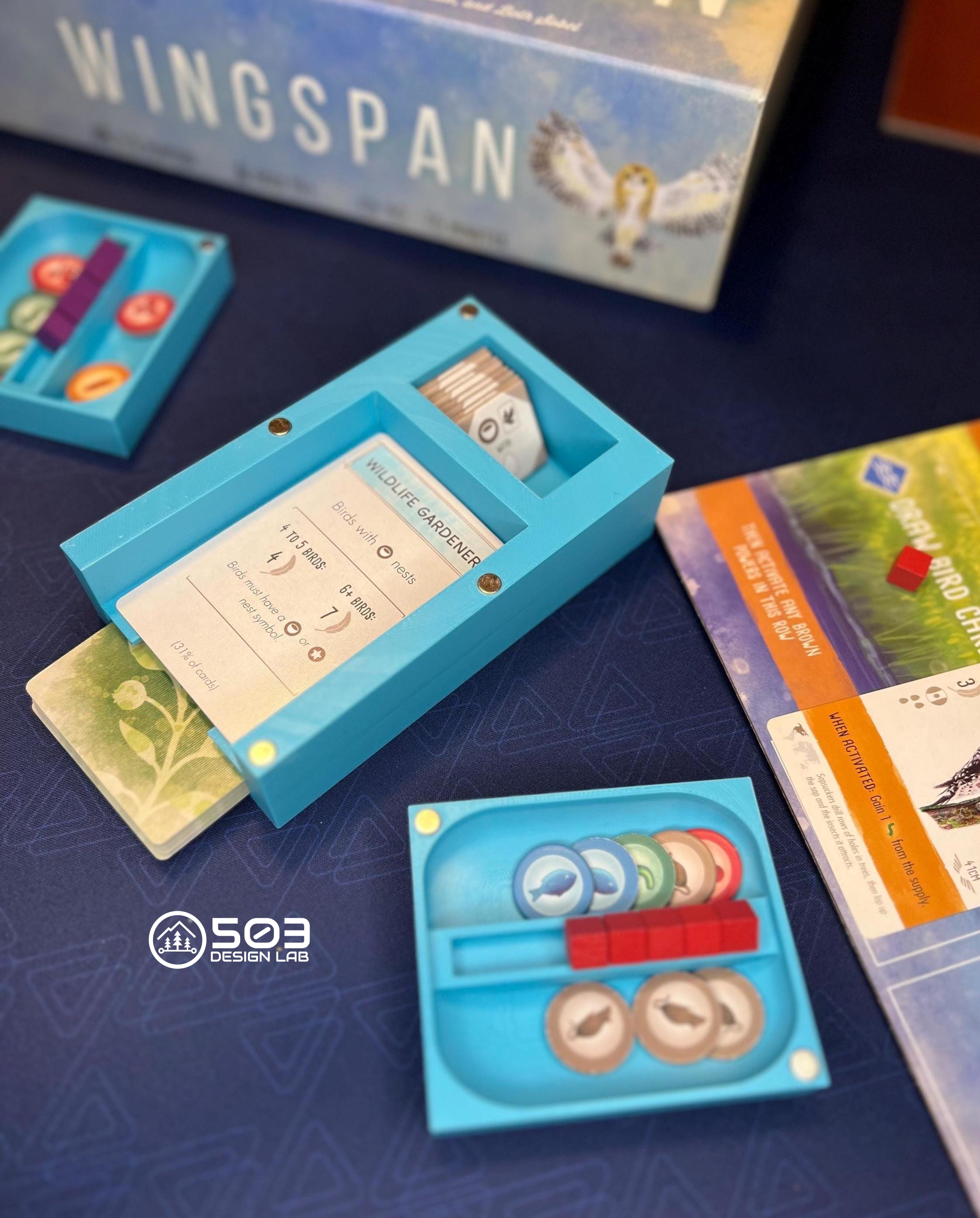 Wingspan Magnetic Player & Goal Boxes