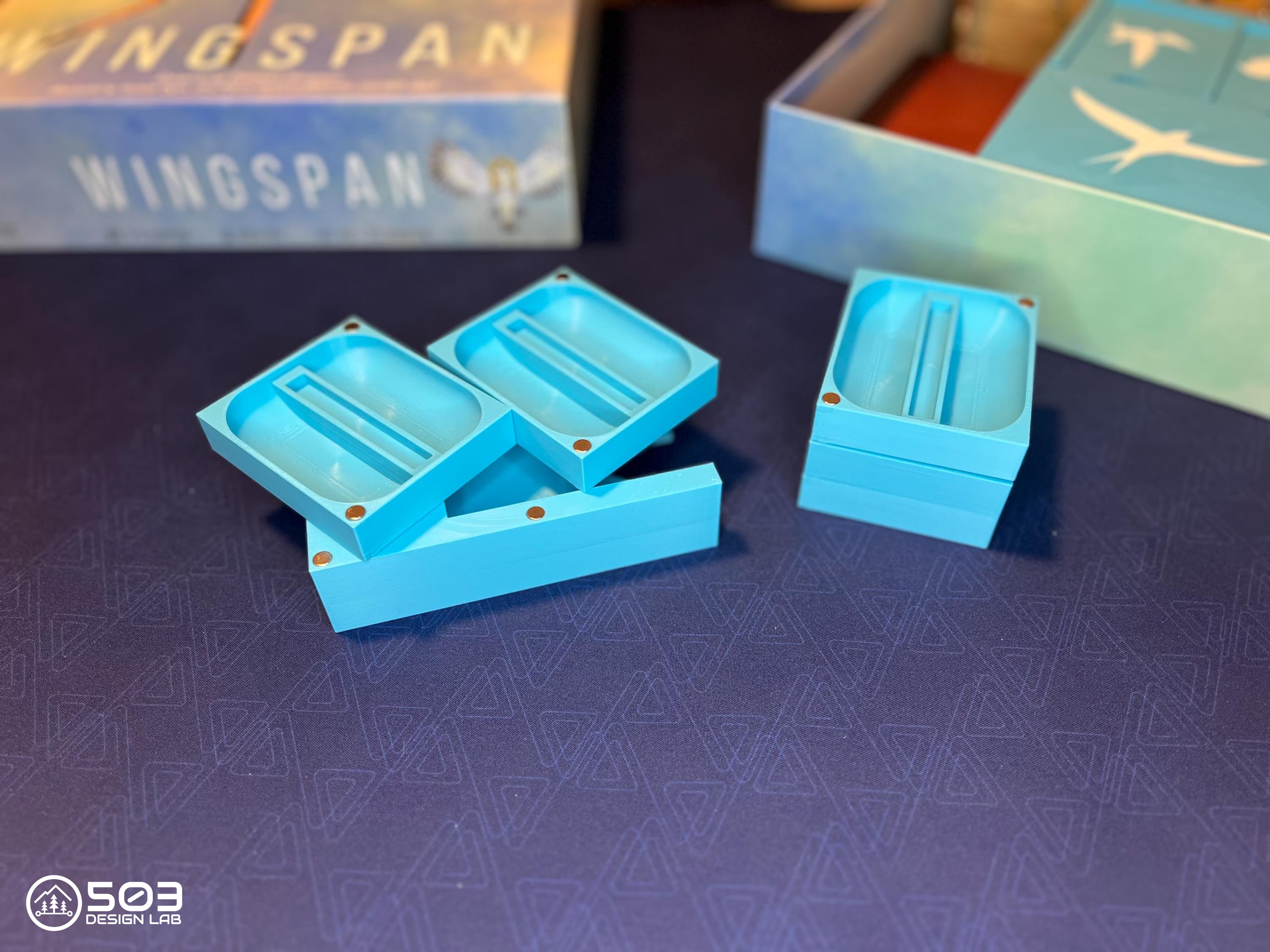 Wingspan Magnetic Player & Goal Boxes